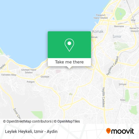 Leylek Heykeli map
