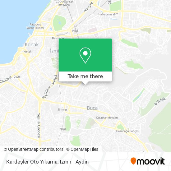 Kardeşler Oto Yıkama map