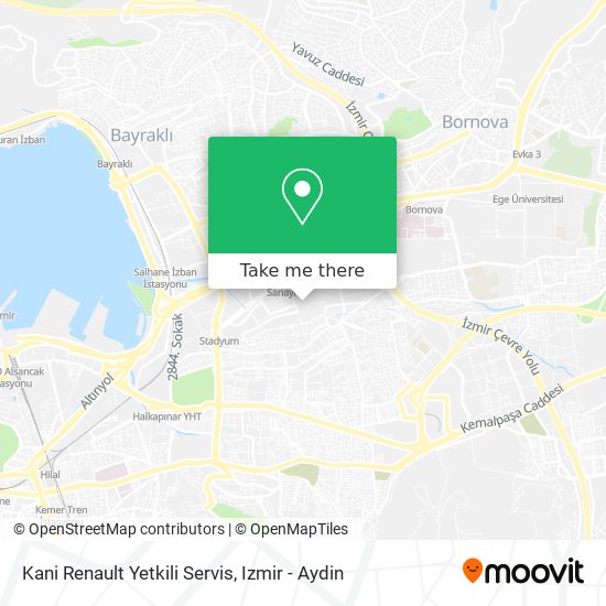 Kani Renault Yetkili Servis map
