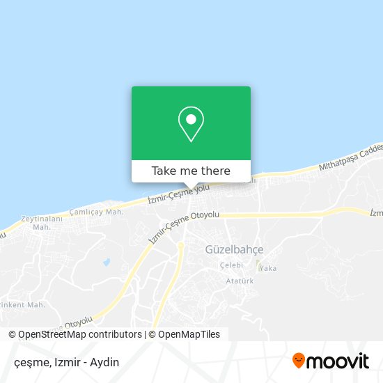 çeşme map