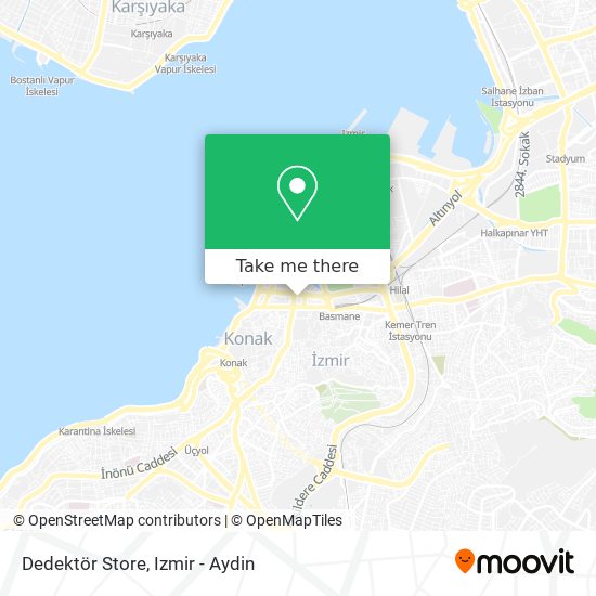 Dedektör Store map