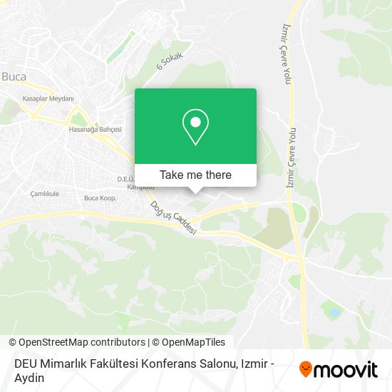 DEU Mimarlık Fakültesi Konferans Salonu map