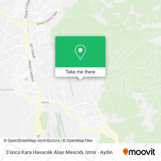 3'üncü Kara Havacılık Alayı Mescidi map