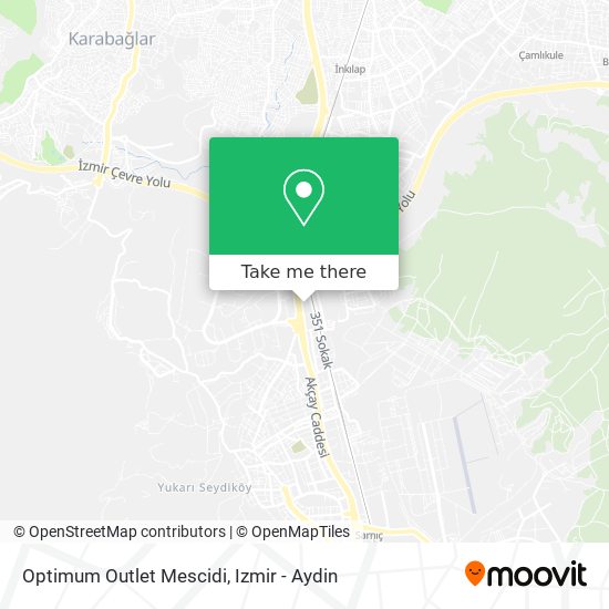 Optimum Outlet Mescidi map