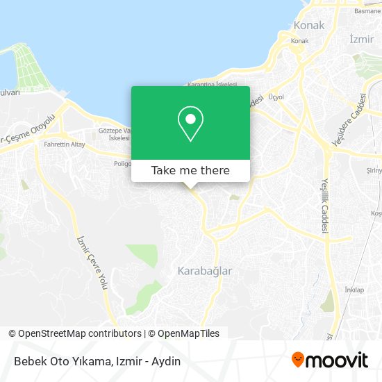 Bebek Oto Yıkama map