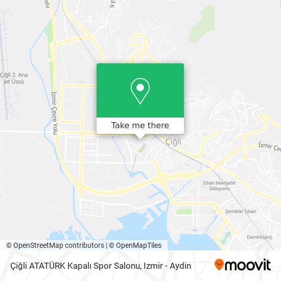 Çiğli ATATÜRK Kapalı Spor Salonu map