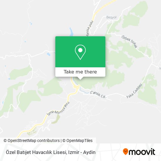 Özel Batıjet Havacılık Lisesi map