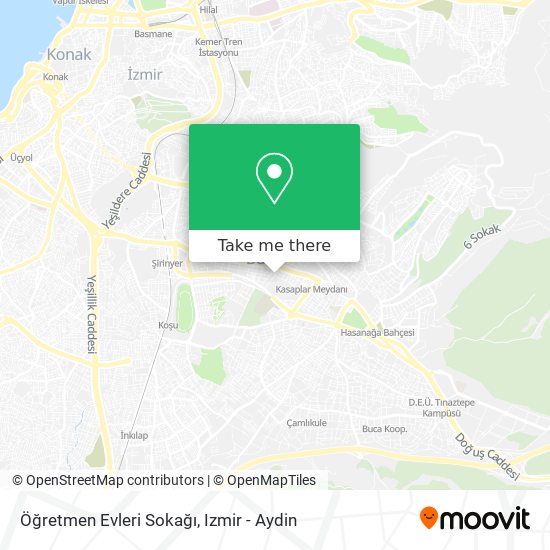 Öğretmen Evleri Sokağı map