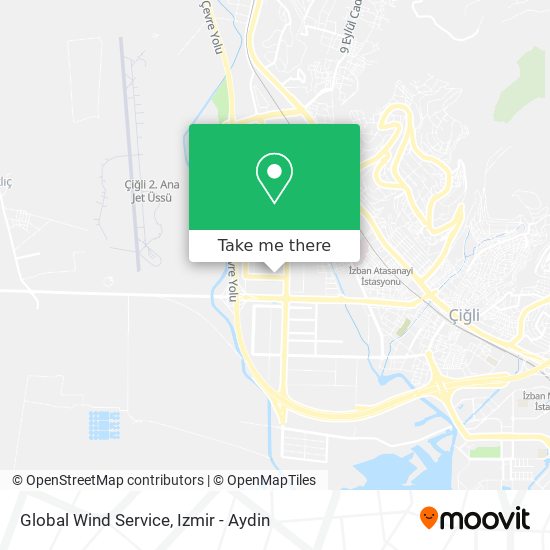 Global Wind Service map