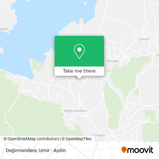 Değirmendere map