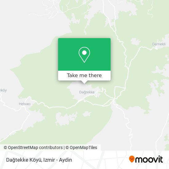 Dağtekke Köyü map