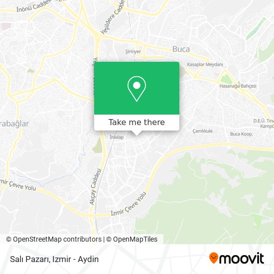 Salı Pazarı map