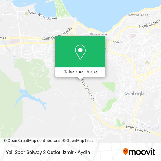 Yalı Spor Selway 2 Outlet map