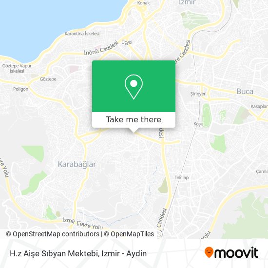 H.z Aişe Sıbyan Mektebi map