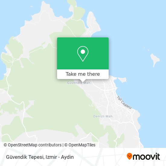Güvendik Tepesi map
