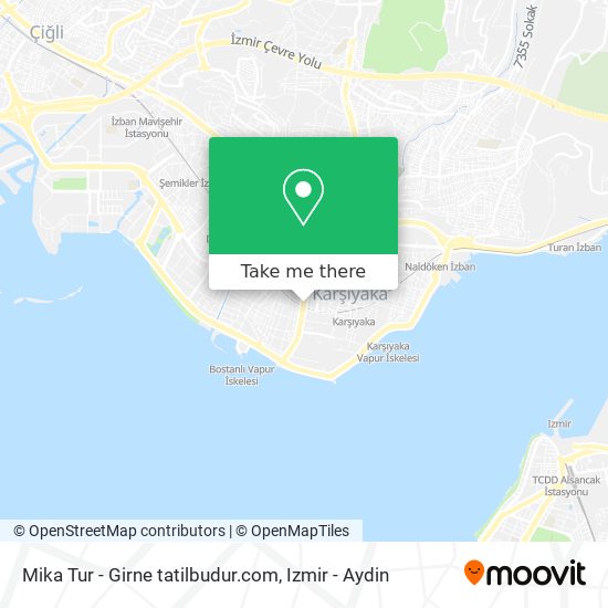 Mika Tur - Girne        tatilbudur.com map