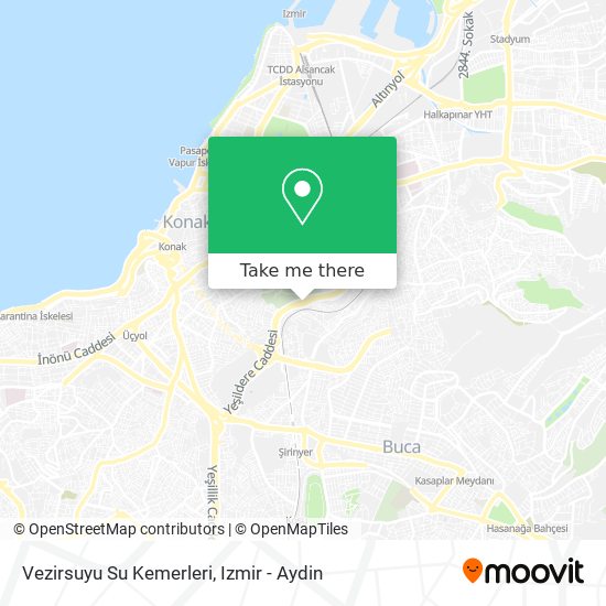 Vezirsuyu Su Kemerleri map