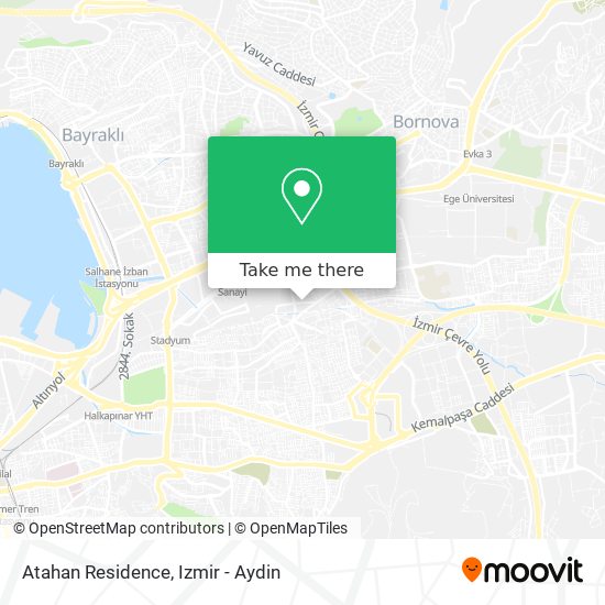 Atahan Residence map