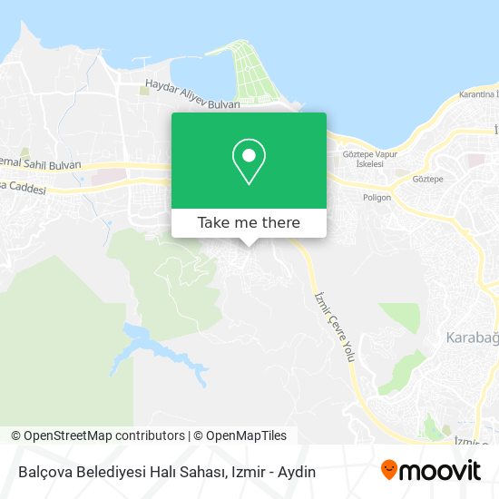 Balçova Belediyesi Halı Sahası map