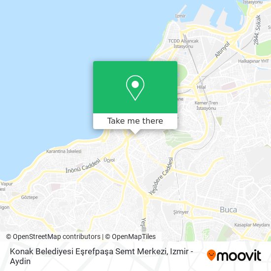 Konak Belediyesi Eşrefpaşa Semt Merkezi map