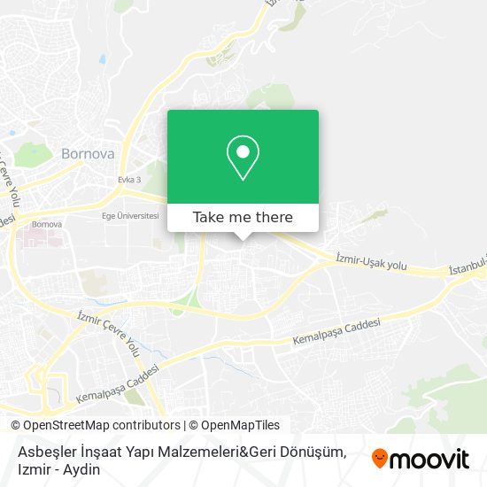 Asbeşler İnşaat Yapı Malzemeleri&Geri Dönüşüm map