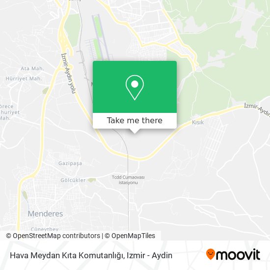 Hava Meydan Kıta Komutanlığı map