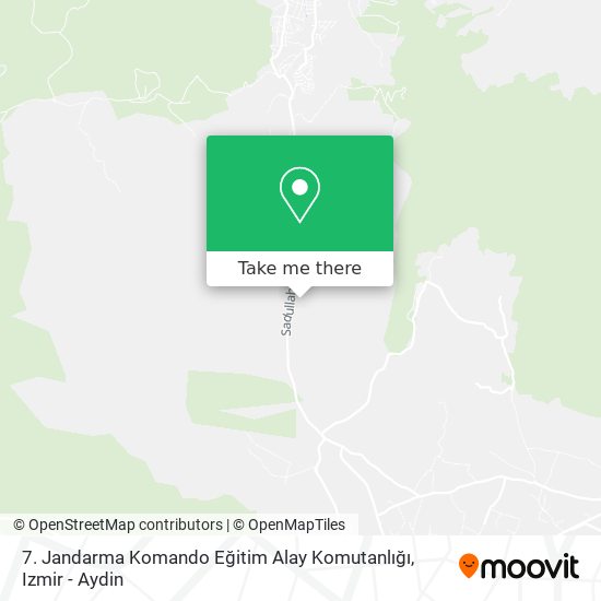 7. Jandarma Komando Eğitim Alay Komutanlığı map