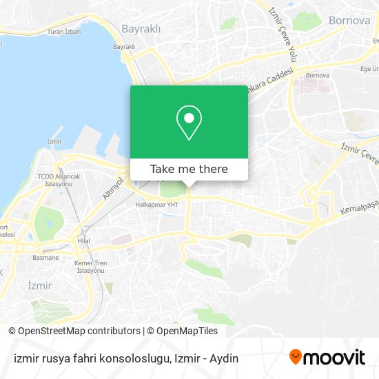 izmir rusya fahri konsoloslugu map