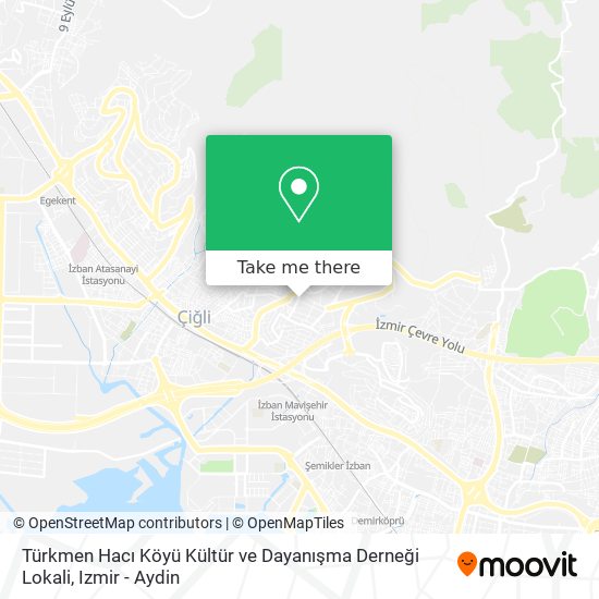 Türkmen Hacı Köyü Kültür ve Dayanışma Derneği Lokali map