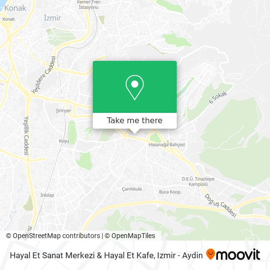 Hayal Et Sanat Merkezi & Hayal Et Kafe map