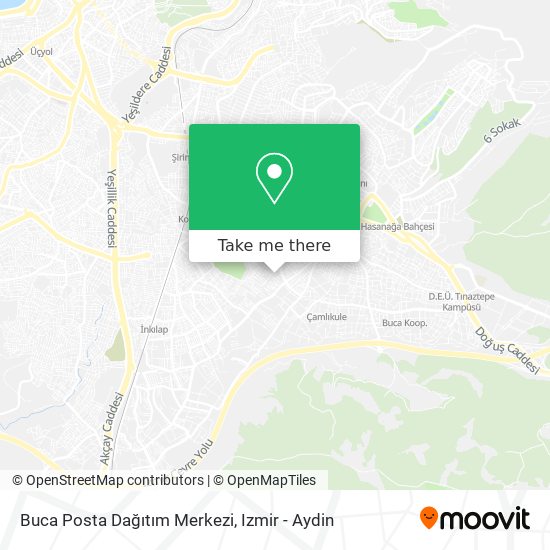 Buca Posta Dağıtım Merkezi map