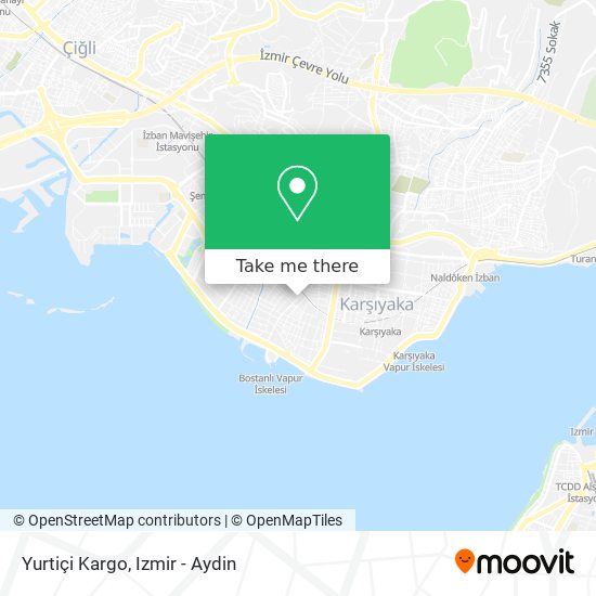 Yurtiçi Kargo map