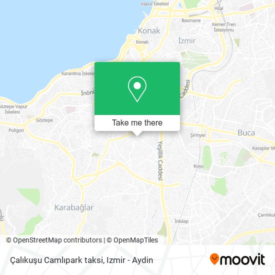 Çalıkuşu Camlıpark taksi map