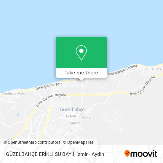GÜZELBAHÇE ERİKLİ SU BAYİİ map