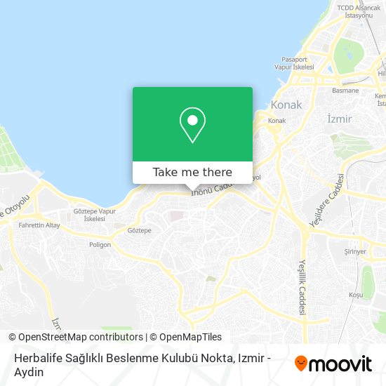 Herbalife Sağlıklı Beslenme Kulubü Nokta map