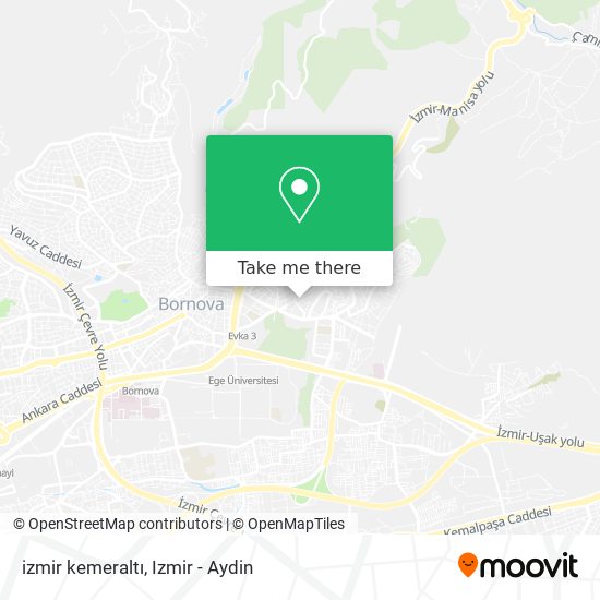 izmir kemeraltı map
