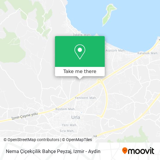 Nema Çiçekçilik Bahçe Peyzaj map