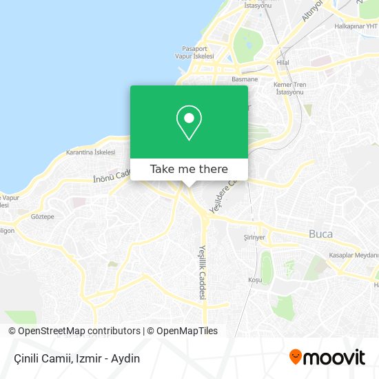 Çinili Camii map