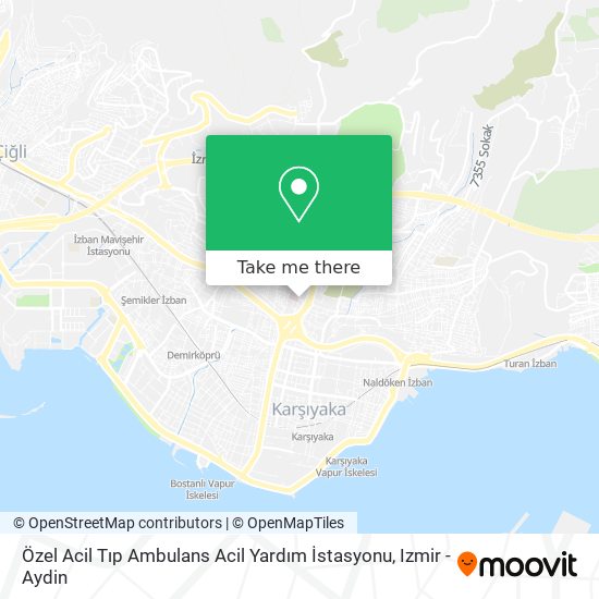 Özel Acil Tıp Ambulans Acil Yardım İstasyonu map