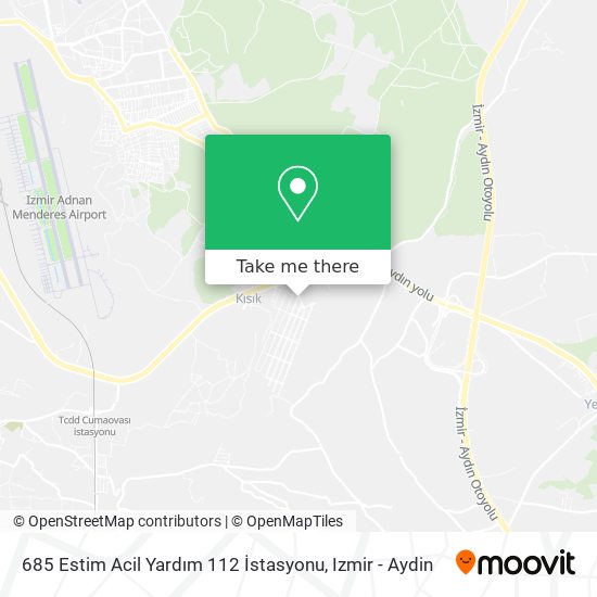 685 Estim Acil Yardım 112 İstasyonu map