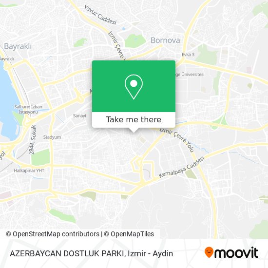 AZERBAYCAN DOSTLUK PARKI map