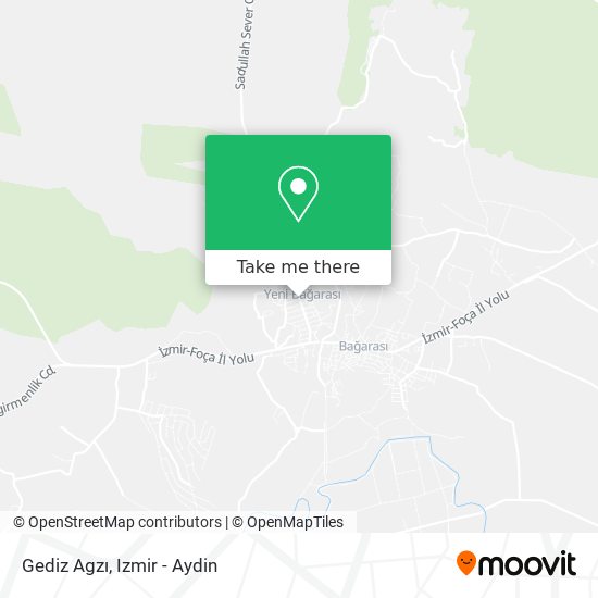 Gediz Agzı map