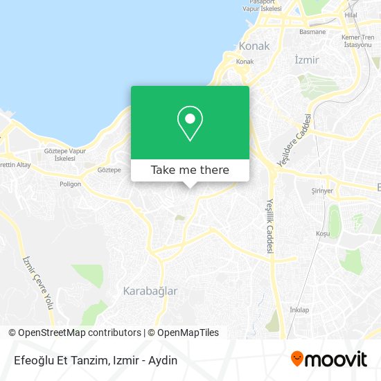 Efeoğlu Et Tanzim map