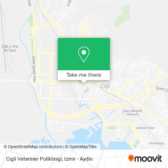 Cigli Veteriner Poliklinigi map