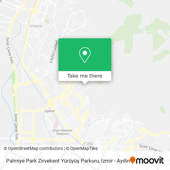 Palmiye Park Zirvekent Yürüyüş Parkuru map