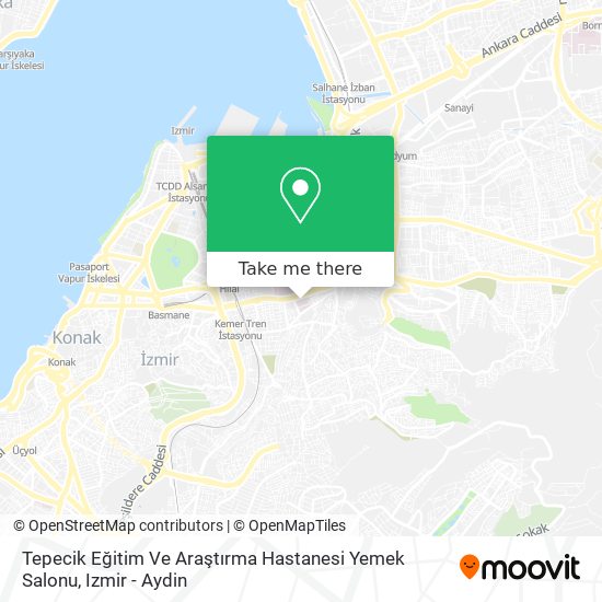 Tepecik Eğitim Ve Araştırma Hastanesi Yemek Salonu map