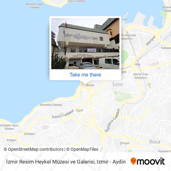 İzmir Resim Heykel Müzesi ve Galerisi map