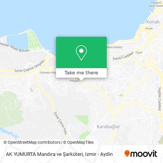 AK YUMURTA Mandıra ve Şarküteri map