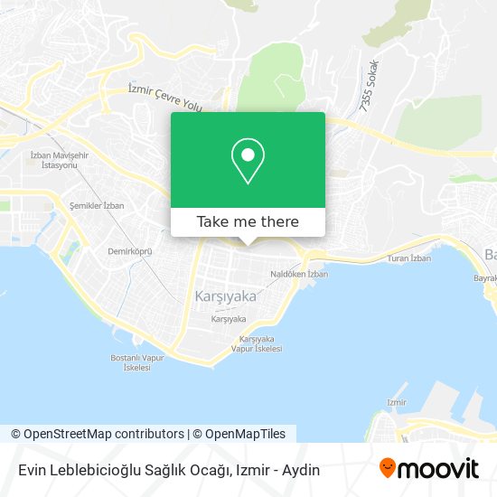 Evin Leblebicioğlu Sağlık Ocağı map