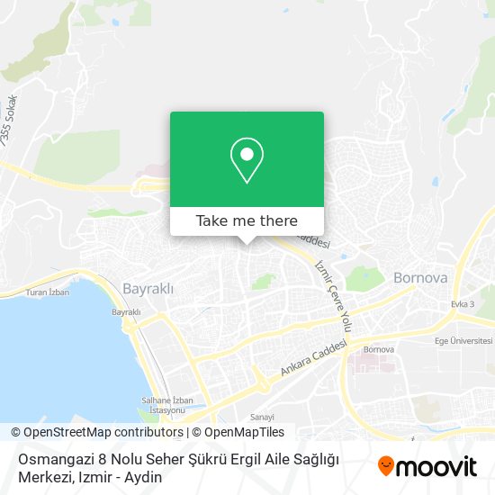 Osmangazi 8 Nolu Seher Şükrü Ergil Aile Sağlığı Merkezi map